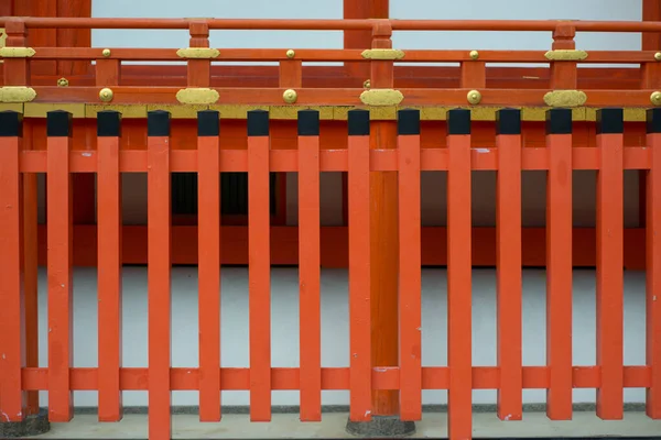 Деревянный Забор Храме Инари Тайша Киото Япония — стоковое фото