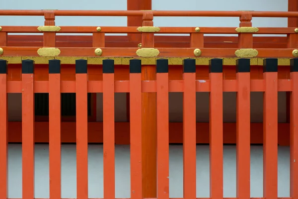 Ξύλινο Στο Ναό Fushimi Inari Taisha Στο Κιότο Της Ιαπωνίας — Φωτογραφία Αρχείου