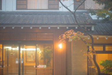 NIKO, JAPONYA - 9 Kasım 2018: Nikko toki no yuu Hotel, Japonya 'nın Nikko kentindeki Unesco Dünya Mirası Alanı