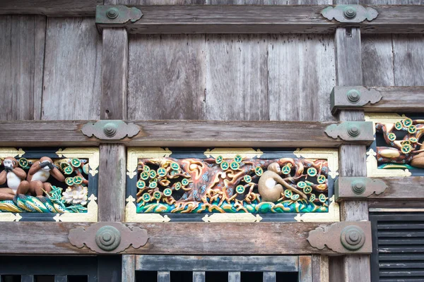 Santuário Toshogu Patrimônio Mundial Unesco Nikko Japão — Fotografia de Stock