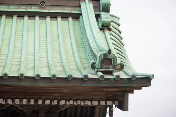 鎌倉の長谷寺の古いスタイルのくさび — ストック写真