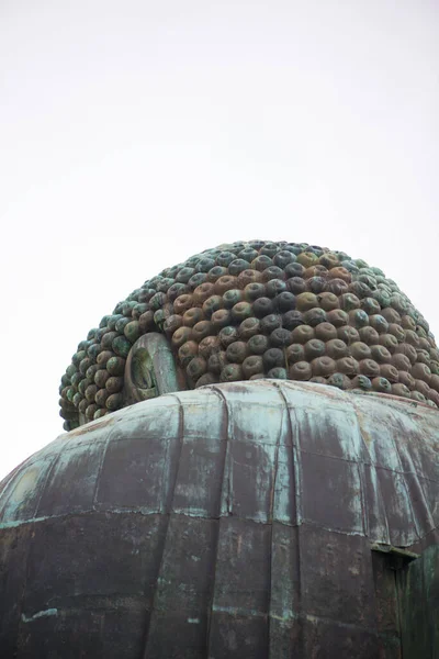 Jättebuddha Eller Kamakura Daibutsu Det Berömda Landmärket Vid Kotoku Templet — Stockfoto