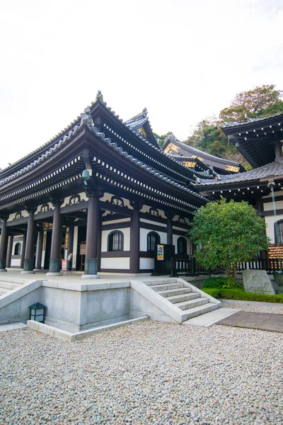 Kamakura Japan November 2018 Kanon Hal Haze Dera Tempel Hase — Stockfoto