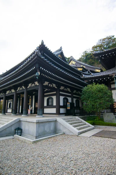 Kamakura Japan November 2018 Kanon Hal Haze Dera Tempel Hase — Stockfoto