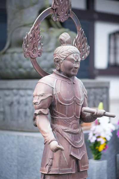 Japonya Kamakura Daki Hase Dera Tapınağının Buddist Heykelleri Kapatıldı — Stok fotoğraf