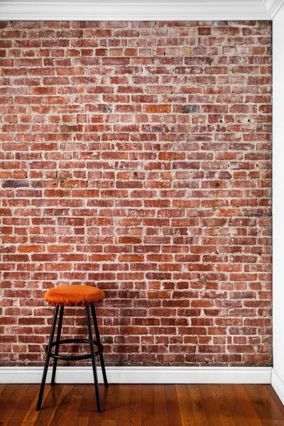 Flat Brick Wall Perspective — Stock Photo, Image