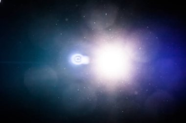 Gerçek Lens Flare arka plan