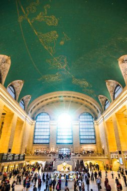 Manhattan'ın Grand Merkez metro istasyonu 