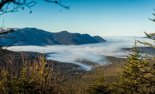 Topo da Montanha Richardson no Parque Nacional — Fotografia de Stock