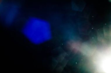 Lens Flare Studio arka plan üzerinde ateş