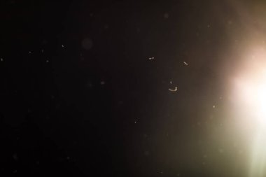 Lens Flare Studio arka plan üzerinde ateş