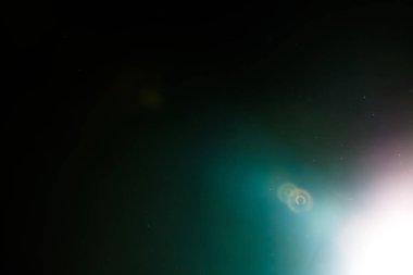 Lens Flare Studio arka plan üzerinde ateş