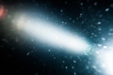 Lens Flare Studio arka plan üzerinde ateş