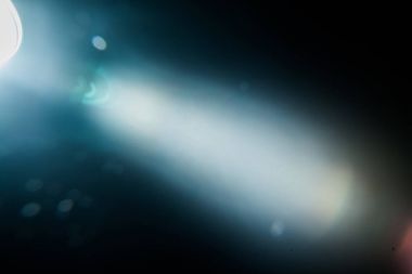 Lens Flare Studio arka plan üzerinde ateş