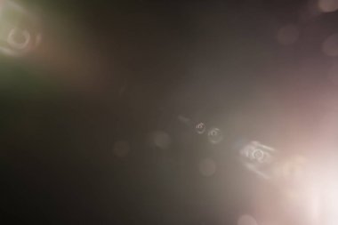 Lens Flare Studio arka plan üzerinde ateş