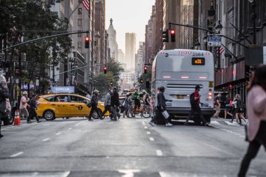 Lexington Crowdy Caddesi Manhattan'da 