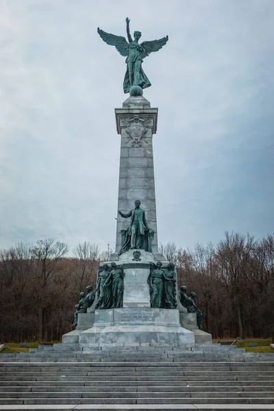 Montreal Kanada Listopada 2017 Sir George Etienne Cartier Pomnik Parku — Zdjęcie stockowe