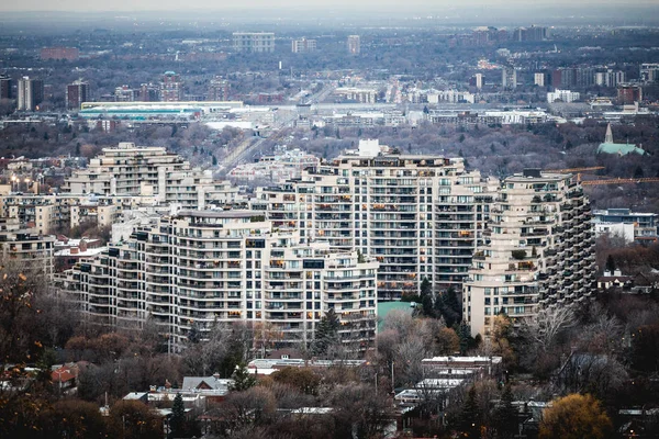 Montreal Canada November 2017 Outremont Big Apartment Complexe Named Mount — Stock Photo, Image