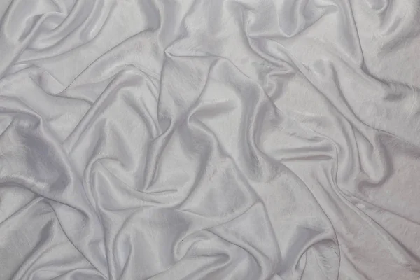 Kreatywna Biała Tkanina Tekstylnym Tłem — Zdjęcie stockowe