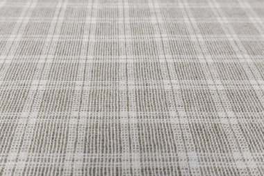 Tekstil doku arka plan ile tartan kumaş Güzel closeup