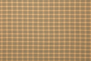 Tekstil desenli tartan sarısı kumaşın güzel görünümü