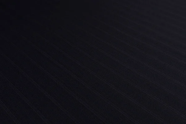 Угол Крупным Планом Черной Ткани Текстильным Фоном — стоковое фото