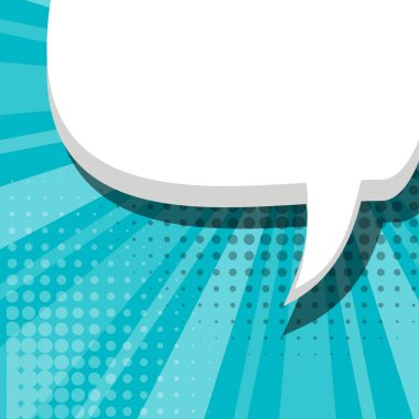 Komik arka plan kroki mavi patlama