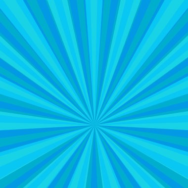 Renkli Pop Art mavi arka plan