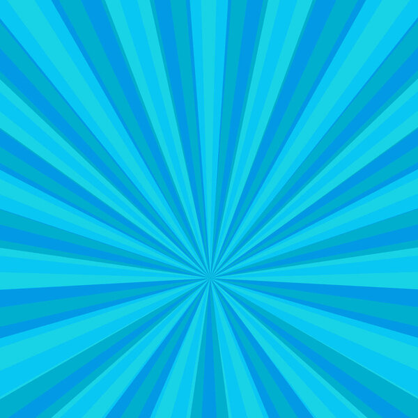 Colored Pop Art blue background