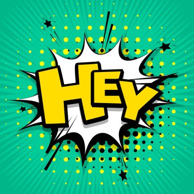  Komik metin arka plan hey