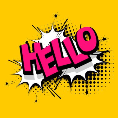 Merhaba, pozitif etiket balon harfler