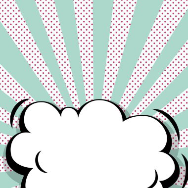 Renkli komik metin arka plan ışığı