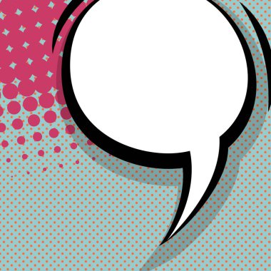 Renkli komik metin arka plan retro