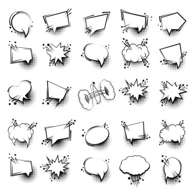 Komik 25 çizgi roman beyaz çizgi film metin iletişim ayarla