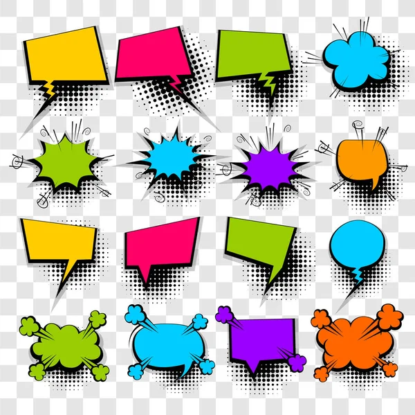 Komik boş metin konuşma balonu 20