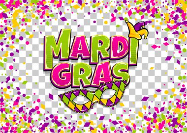 Mardi Gras Colofred konfeti geçmişi