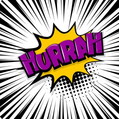 Komik metin stripperd zemin Yaşasın