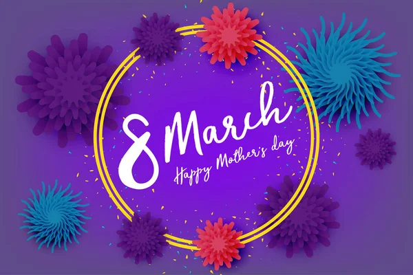 8 марта матери женский день — стоковый вектор
