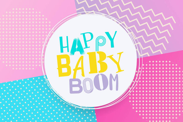 Baby boom happy birthday memphis style