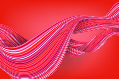 Soyut sıvı akış tasarımı parlak renk hareketi