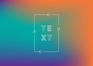 Neon gradyanı Ui Ux arka plan modayı web rengi