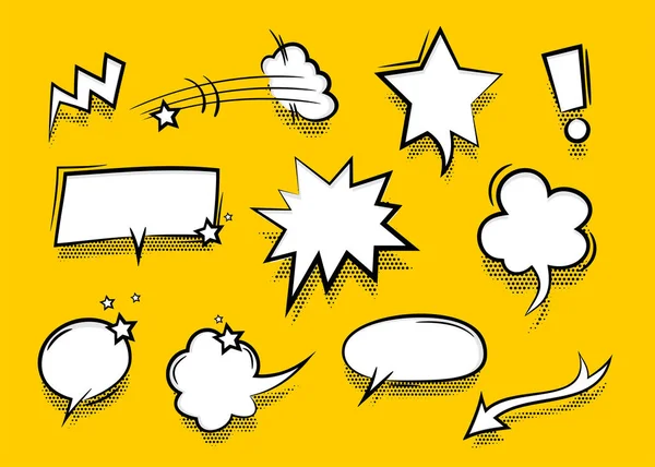 Stüssy Cartoon Speech Bubble Monogram Hoodie In Yellow ( M