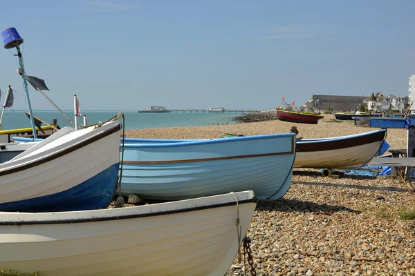 Worthing beach, West Sussex, England — Stockfoto