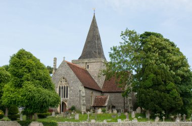 St Andrew's Kilisesi, Alfriston, Sussex, İngiltere