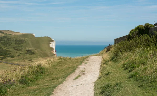 Beachy Head vicino a Eastbourne, Sussex, Inghilterra — Foto Stock