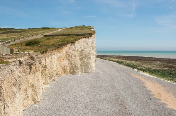 Birling Gap vicino a Eastbourne, Sussex, Inghilterra — Foto Stock