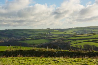 Alanların Exmoor yakınındaki Lynton, Devon, İngiltere
