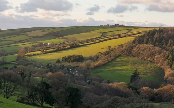 Kırsal yakınındaki Barnstaple, Kuzey Devon, İngiltere
