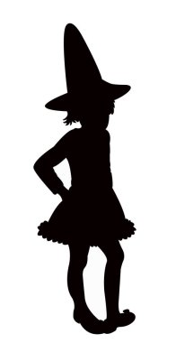 bir çocuk vücudu siluet vektörü