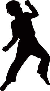 bir erkek cesedi silueti vektörü